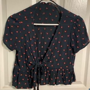 John Gault Womens Tie Top